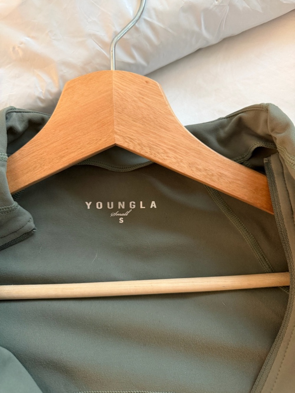 Young LA Elevate Jacket Deep Sage Size Small - Picture 5 of 5